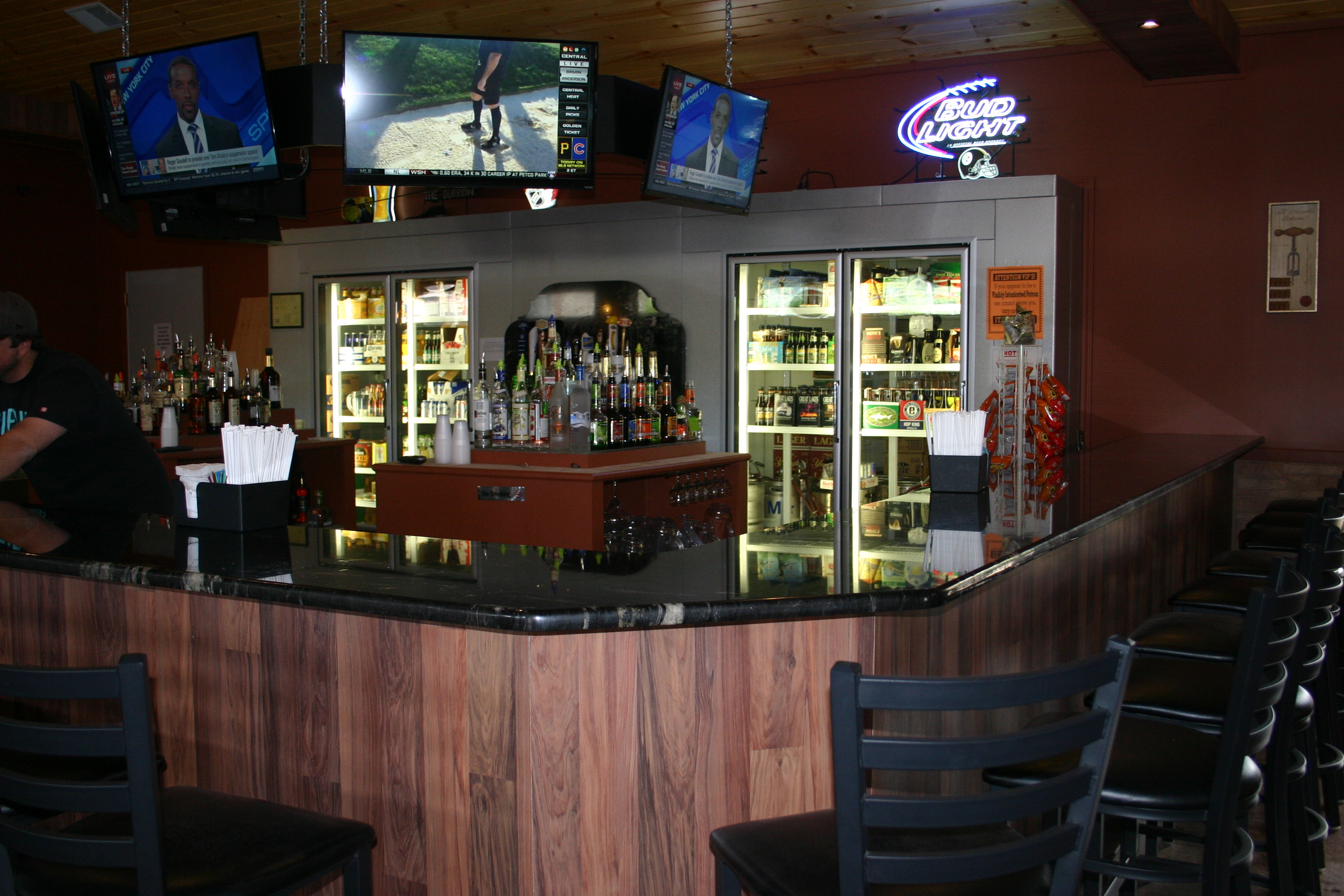 Bar area